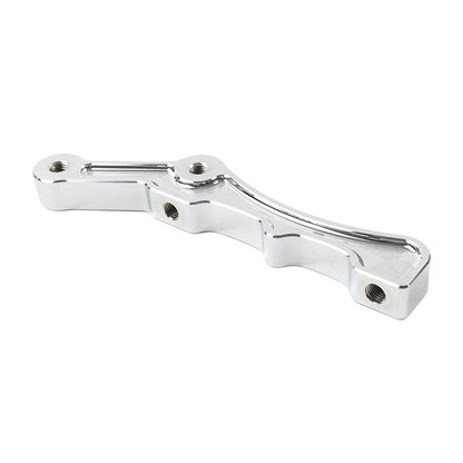 CNC Motorcycle Radial Front Brake Caliper Mount Bracket For Harley Chrome