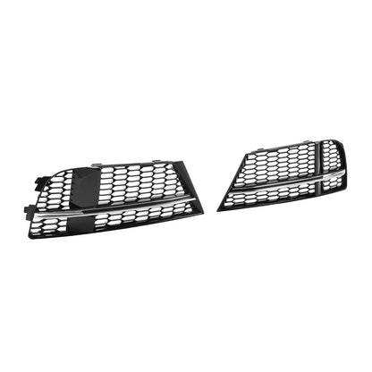 Front Bumper Fog Light Cover Honeycomb Grille For Audi A3 2016-2020