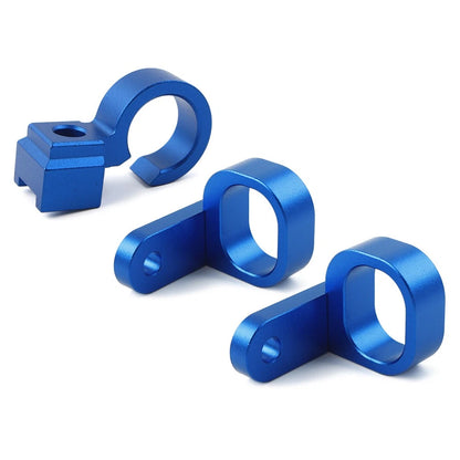 3PCS Front & Rear Brake Hose Line Clamp Fit For Suzuki DRZ400SM 2005-2024 Blue