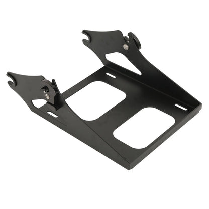 Chopped Trunk Black Mount Rack Fit For Harley Street Road Glide King 2014-Up US