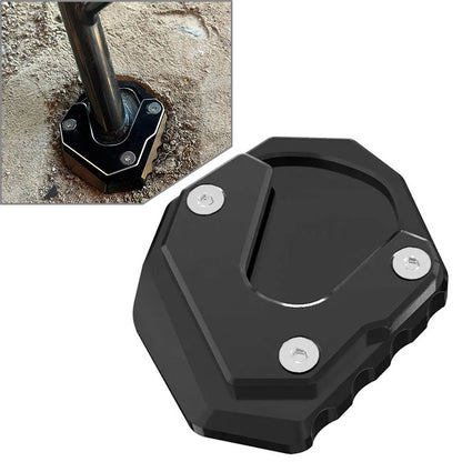 CNC Side Stand Enlarge Kickstand Pad For Honda XL750 TRANSALP 2023-2024 Black