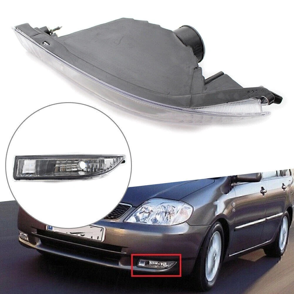 Left Front Bumper Clear Lens Fog Light 8122112160 for TOYOTA COROLLA KOMBI 01-04