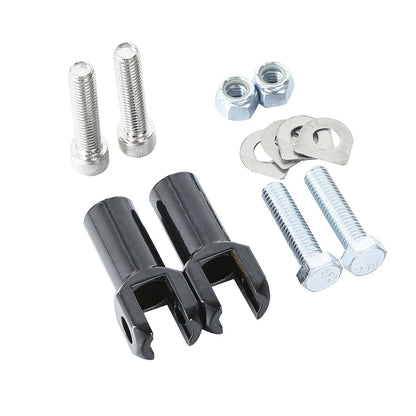 Rear Passenger Footpeg Pegs Support Mount For Harley Softail Fatboy 2000-2006 05