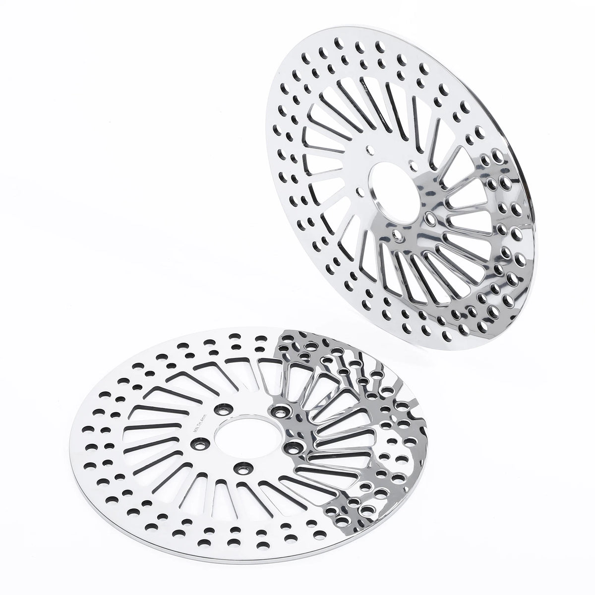 23" Front Wheel Rim Dual Disc Hub Brake Rotor For Harley Road Glide ABS 08-25 US