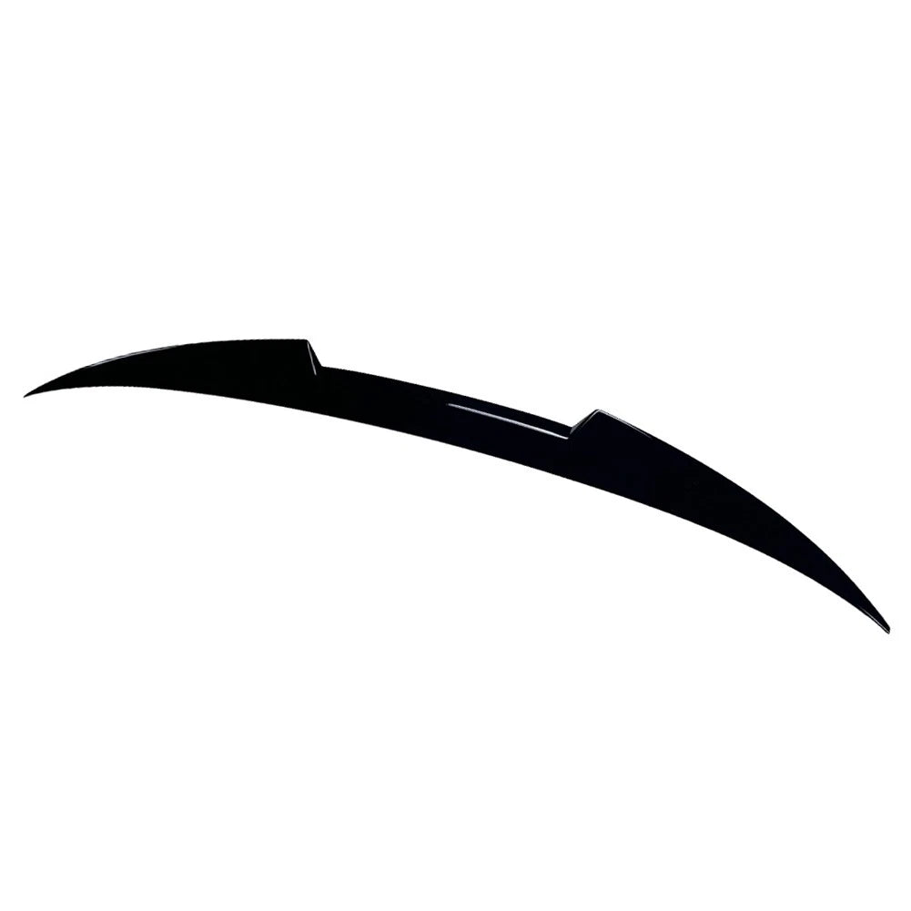Glossy Blk Rear Trunk Spoiler Wing Lip For Audi A3 S3 RS3 4 Door Sedan 2021-25