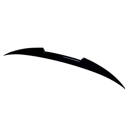 Glossy Blk Rear Trunk Spoiler Wing Lip For Audi A3 S3 RS3 4 Door Sedan 2021-25