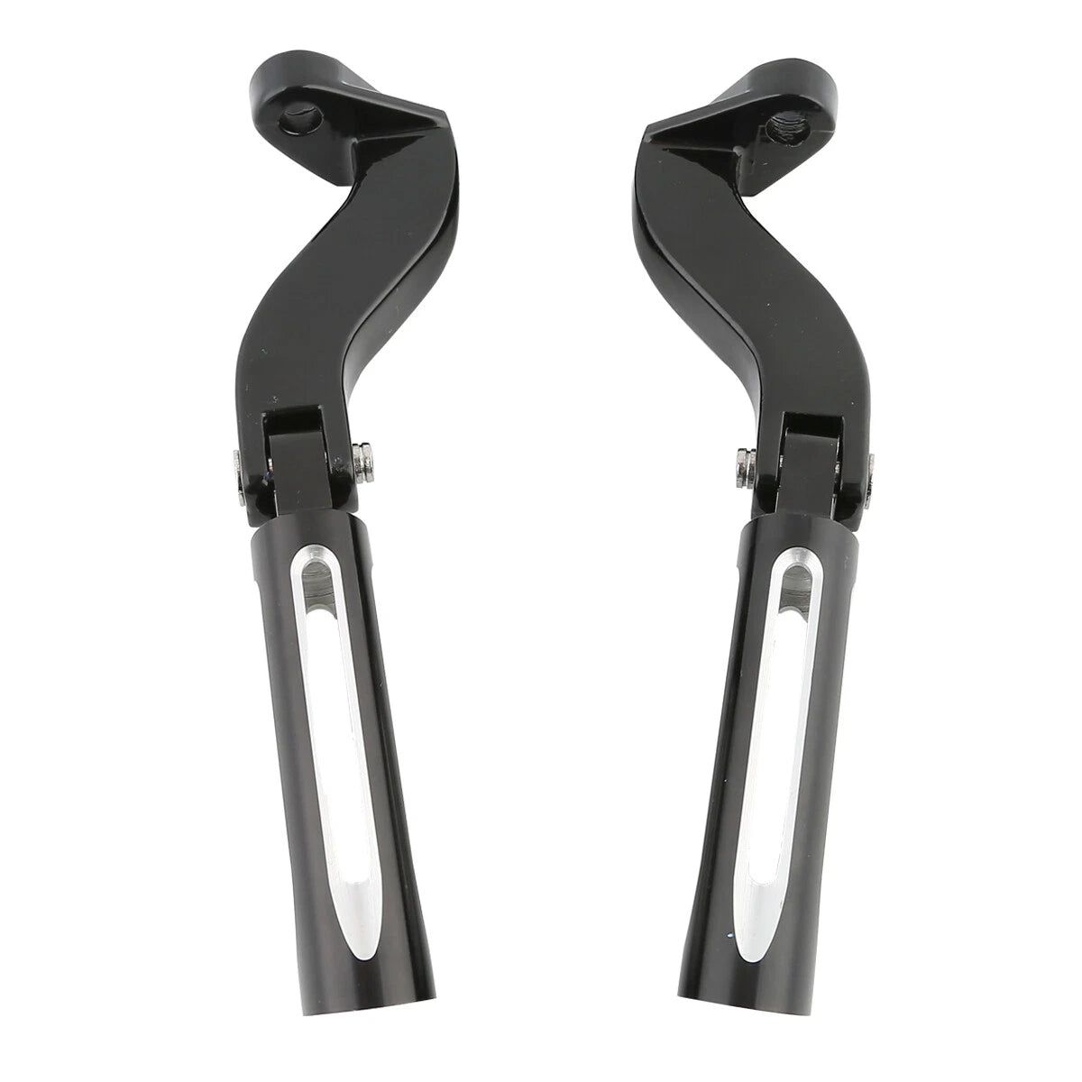 Rear Foot Pegs Peg Bracket Fit For Harley Davidson Touring Street Glide 1993-24