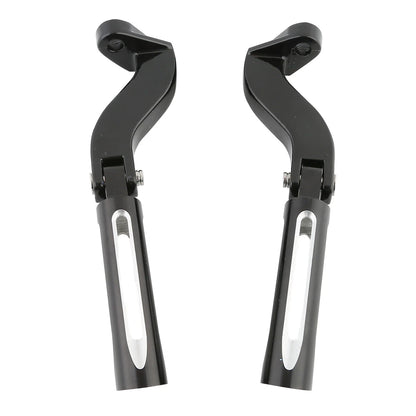 Rear Foot Pegs Peg Bracket Fit For Harley Davidson Touring Street Glide 1993-24