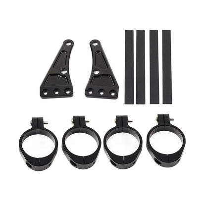 49MM Motorcycle Headlight Bracket Mount Clamp Fork Tube Holder For Harley