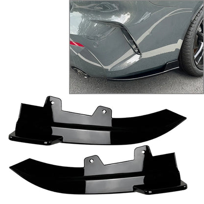 Rear Bumper Corner Protector Spoiler Cover For BMW 4 Series G22-23 M Sport 20-23