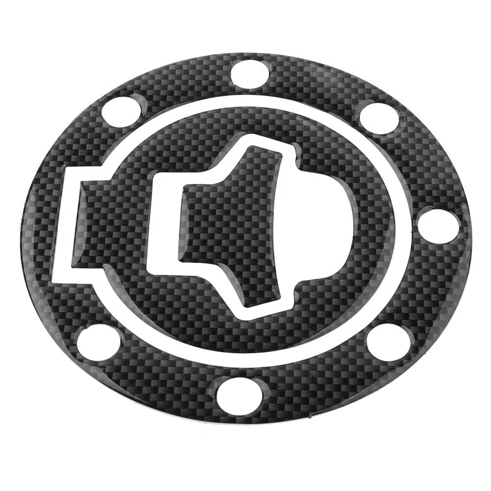 Carbon fiber Gas Tank Fuel Cap Cover Protector Pad GSXR-600/750/1000 1997-2003