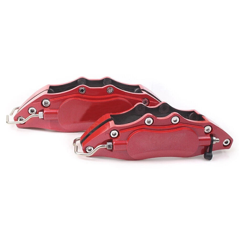 Metal 3D Universal Style Brake Caliper Cover Front&Rear For 14-17" Wheels 4PCS
