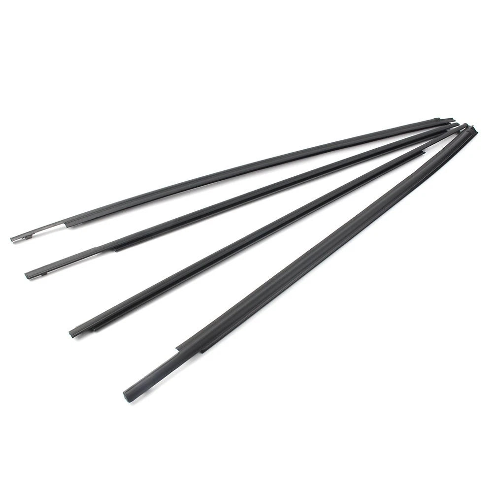 Window Moulding Weatherstrip Seal Belt fit Toyota Tundra CrewMax 2007-19 Car
