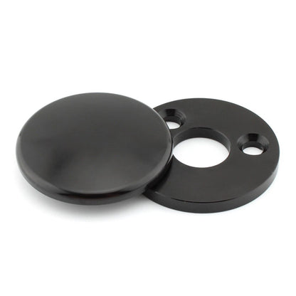 Black Motorcycle Fork Lock Cover Aluminum Alloy Fit for Harley Road King 1994-up