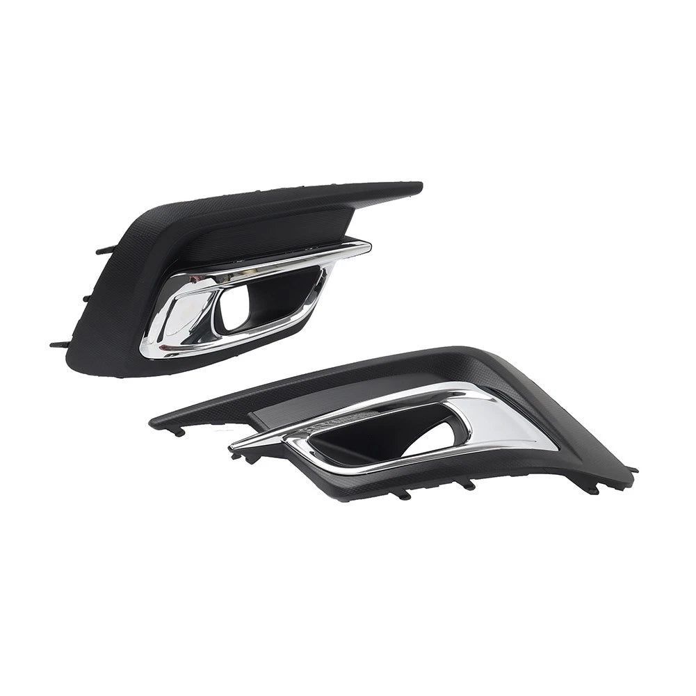 1 Pair Front Bumper Fog Light Bezel Cover For Subaru Legacy 2.5i 2018-2019