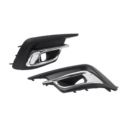1 Pair Front Bumper Fog Light Bezel Cover For Subaru Legacy 2.5i 2018-2019