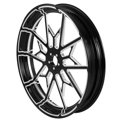21''X 3.5'' Front Wheel Rim Dual Disc Hub For Harley Touring Road Glide 97-21