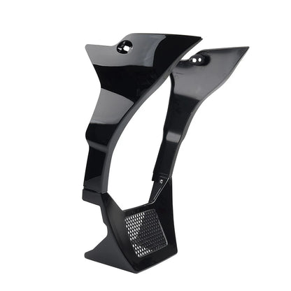 Side Fairing Spoiler Panels Cover Black For Harley Low Rider ST FXLRST 2022-2024