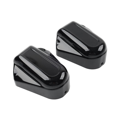 Bar Shield Rear Axle Covers Swingarm Cap For Harley Softail FLSTN 2008-up US