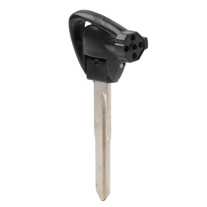 Left Ignition Key Blank Uncut Blade Black For Yamaha Motorbike Scooter