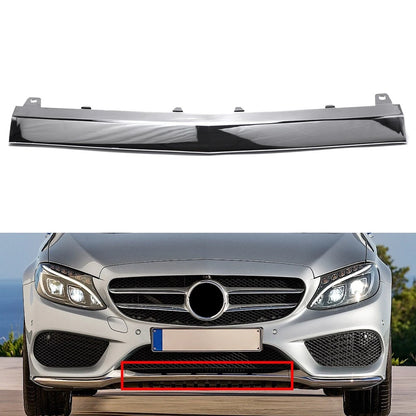 Front Bumper Lower Middle Molding Trim For Mercedes Benz C Class W205 2014-2019