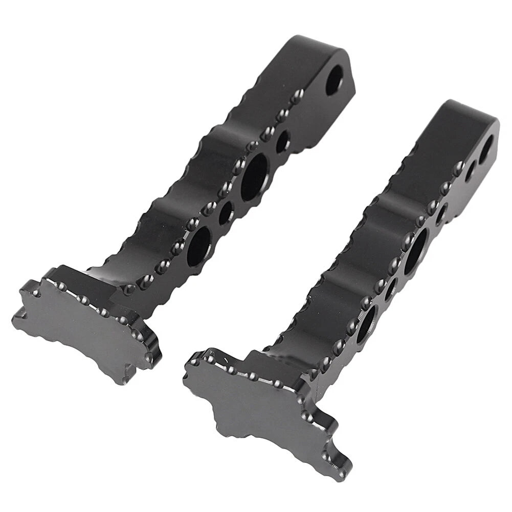 2 x Rear Foot pegs Footrests Black Fit Suzuki Hayabusa GSX1300R 2008-2017 Motor
