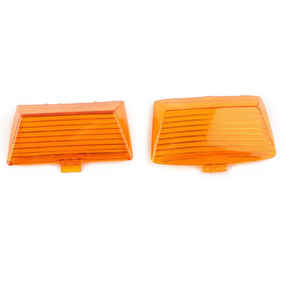 Fit Harley Touring Ultra Classic Light Lens Cover Fender Tips Mud Guard Amber US