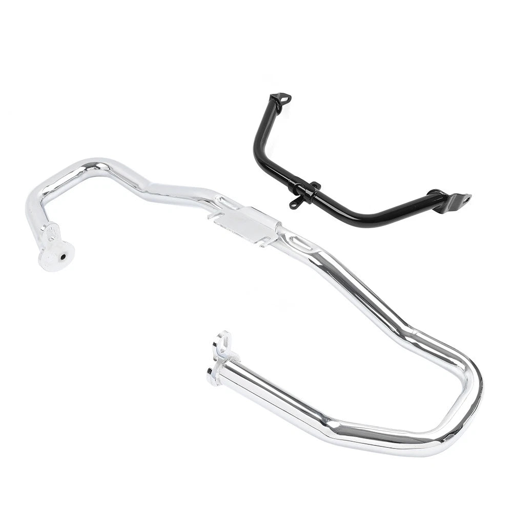 Chrom Engine Crash Bar Fairing Support Bracket For Harley Road Glide FLTRX 15-23