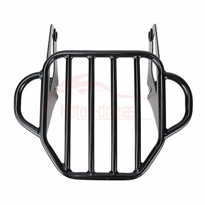 Black Trunk Tour pak pack Mounting Rack+Docking Kit For Harley 2014-2022 Touring