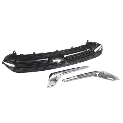 Front Bumper Center Grille Set For Toyota Land Cruiser LC200 2016-2021