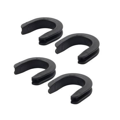 2 Pair 52682-09 Sissy Bar Luggage Rack Side Mounting Grommet For Harley Models