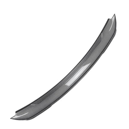 Rear Trunk Lip Spoiler Wing For Ford Mustang 2 Door Coupe 2015-2022 Carbon Fiber