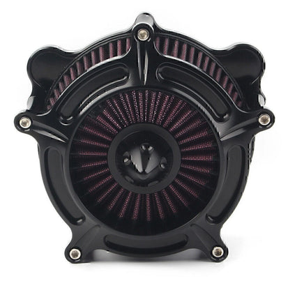 Turbine Air Cleaner Spike Intake Filter For Harley Softail 1993-15 Touring Dyna