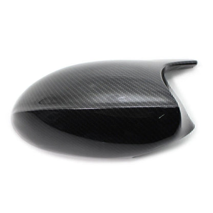 Carbon Rear View Mirror Cover Trim For BMW  3-Series E90 Sedan E91 Touring 05-08