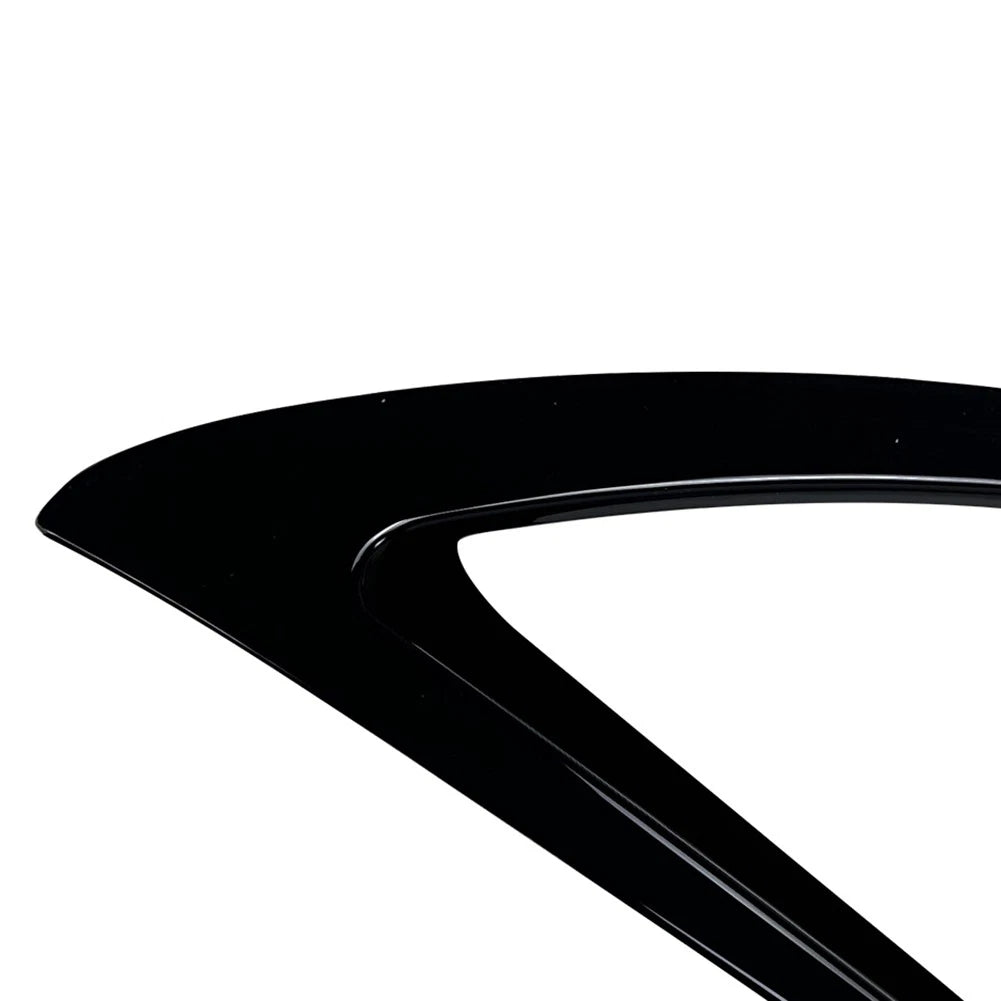 Glossy Black Front Bumper Side Air Vent Trims For Mazda MX-5 ND Miata 2016-2025