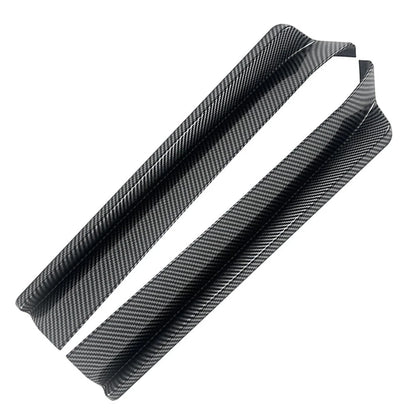 Carbon Fiber Pattern Rear Bumper Side Aprons Spats For Suabru WRX STI VA 2015-21