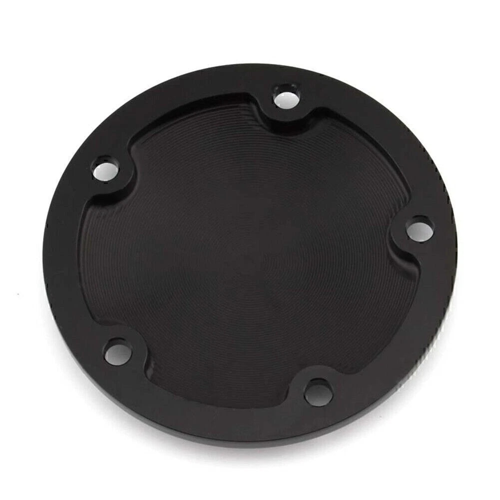 Black Domed Timing Points Cover for Harley Twin Cam Softail Dyna Touring 1999-17
