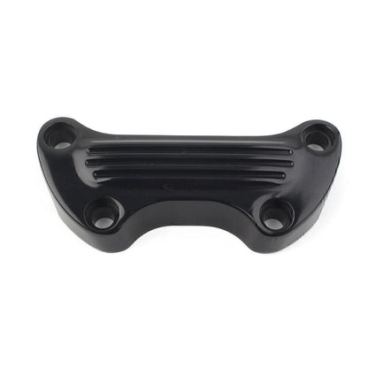 For Harley Sportster Softail Dyna 1" Handlebar Riser Top Clamp Cover Black