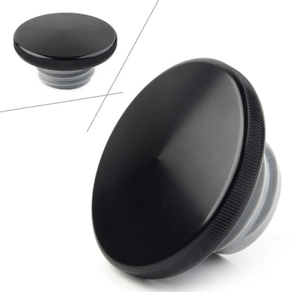 1pc Black Motorcycle Petrol Fuel Gas Tank Cap Aluminum For Thruxton 2001-2021
