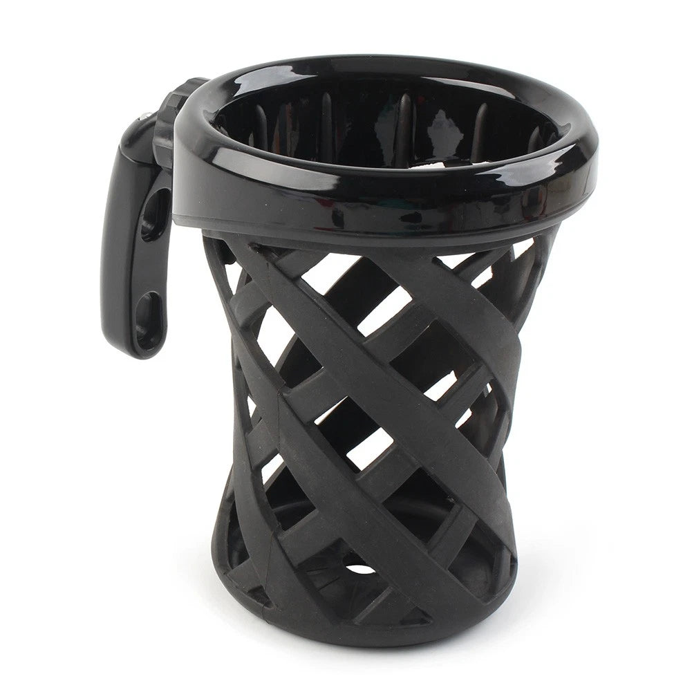 Moto Handlebar Cup Holder W/Mesh Basket Mount Longer For Goldwing GL1800 2001-21