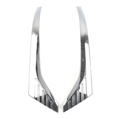 Headlight Lamp Light Trim ABS Chrome Fit for Toyota Voxy R80 2018 2019 2020 2pcs
