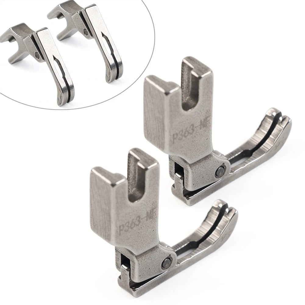 2pcs P363-NF Narrow Zipper Foot For Needle Feed Sewing JUKI DLN-415 DLN-5410