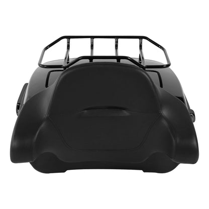 King Trunk Pad Rack Plate Docking Fit For Harley Touring Road Glide King 2014-Up