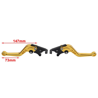 CNC Adjust Short Brake Clutch Levers For Suzuki GSXR600 GSXR750 2006-2010