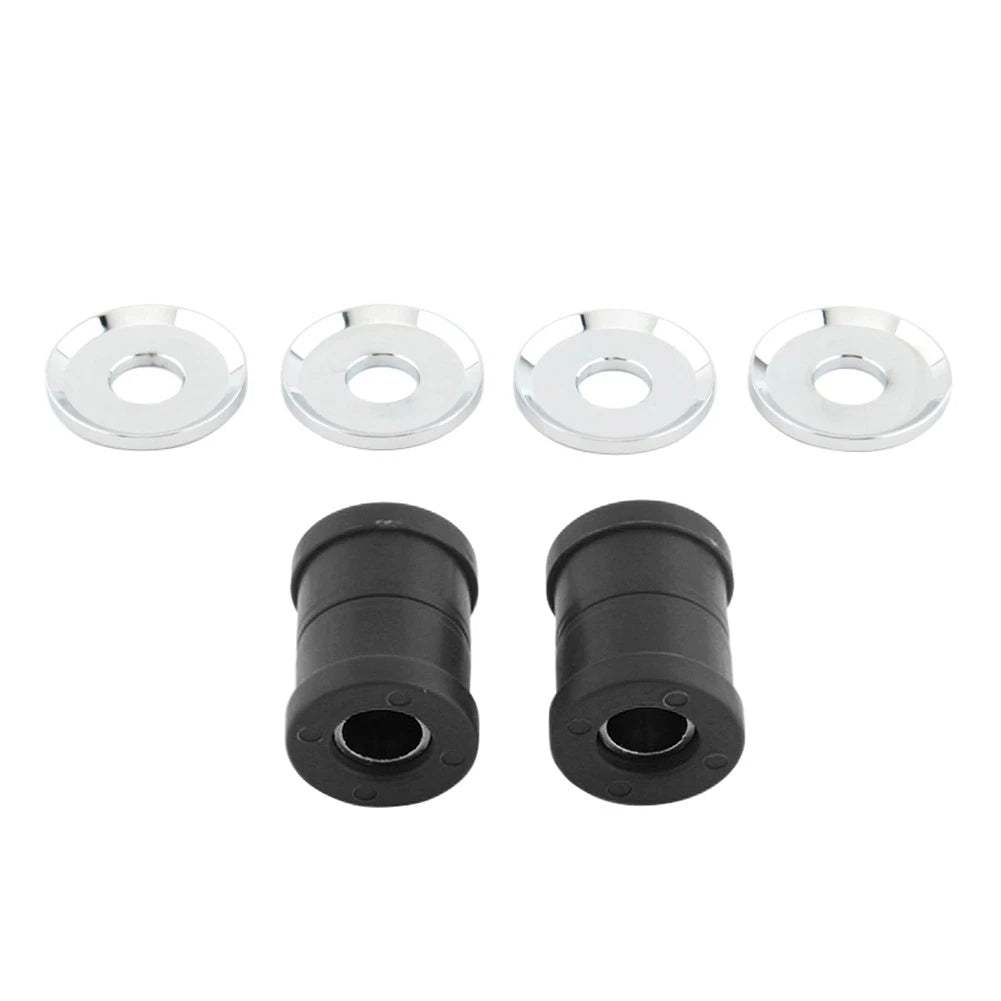 2x Polyurethane Handlebar Riser Bushings For Harley Softail Dyna Sportster XL