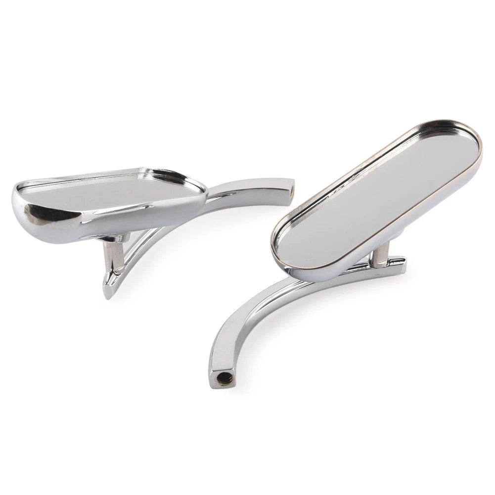 Rear View Rearview Side Mirrors ABS Left & Right Set Fit Harley-Davidson Models