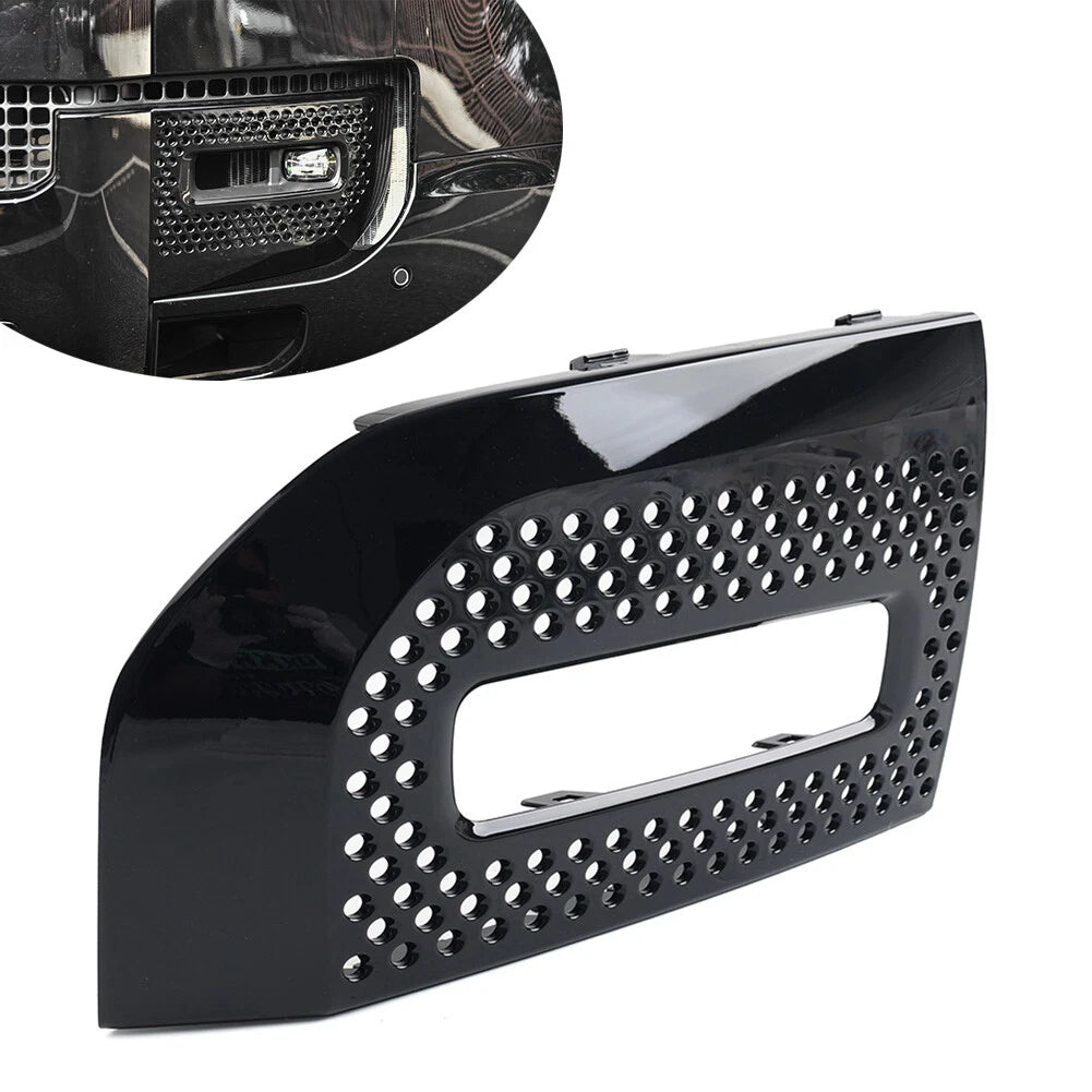 1x Left Fog Light Grill Fog Lamp Bezel For Land Rover Defender 90 110 130 20-24
