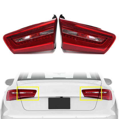 2x Inner Tail Turn Signal Light Rear Brake Warning Lamp For Audi A6 C7 2012-2018