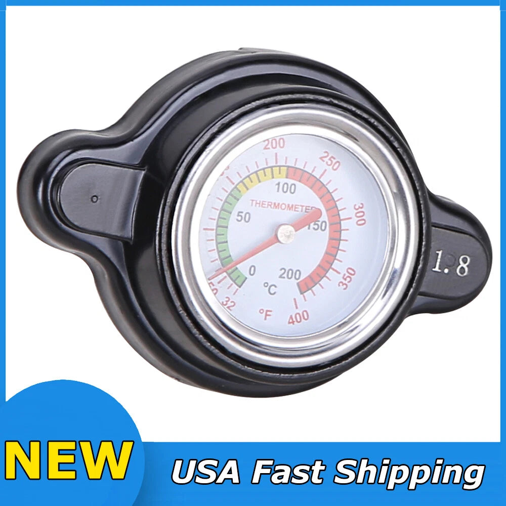 High Pressure Radiator Cap Temp Gauge 1.8 Bar For Honda CR 125 250 Xc Mx