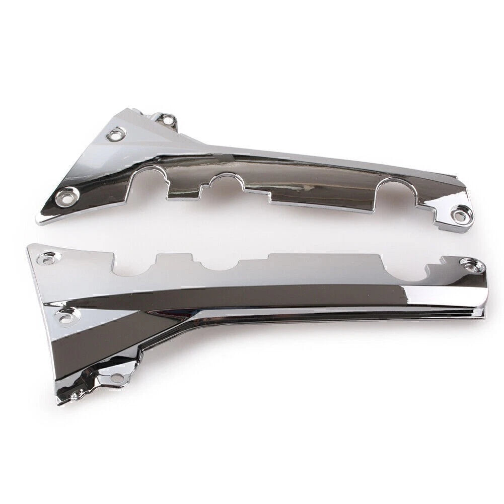 Set Chrome Lower Rear Frame Cover Fairing For Honda Goldwing GL1800 2001-2011